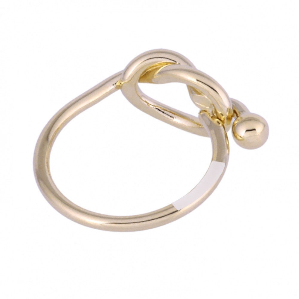 Tiffany & Co. Knot Love Ring 18K Yellow Gold