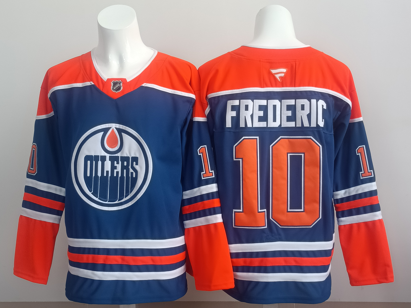Men's Edmonton Oilers Derek Ryan #10 Royal Home Breakaway Jersey