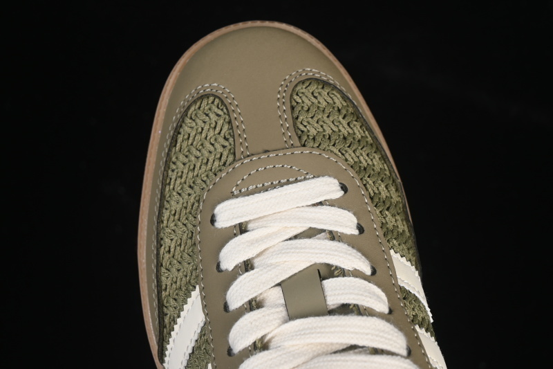Adidas Samba Og White/Green JR9447