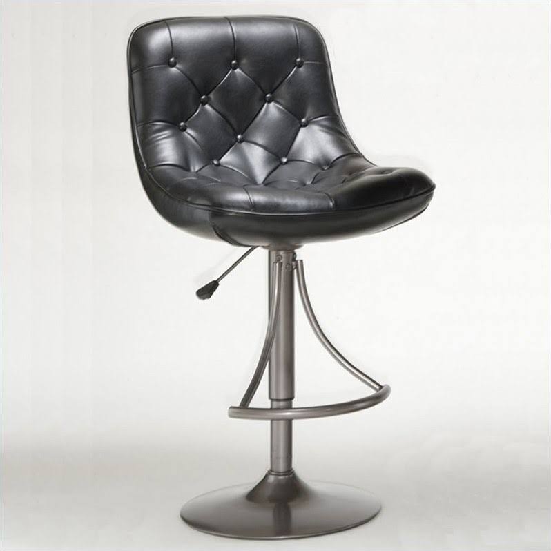 Hillsdale Aspen Adjustable Bar Stool - Oyster Gray