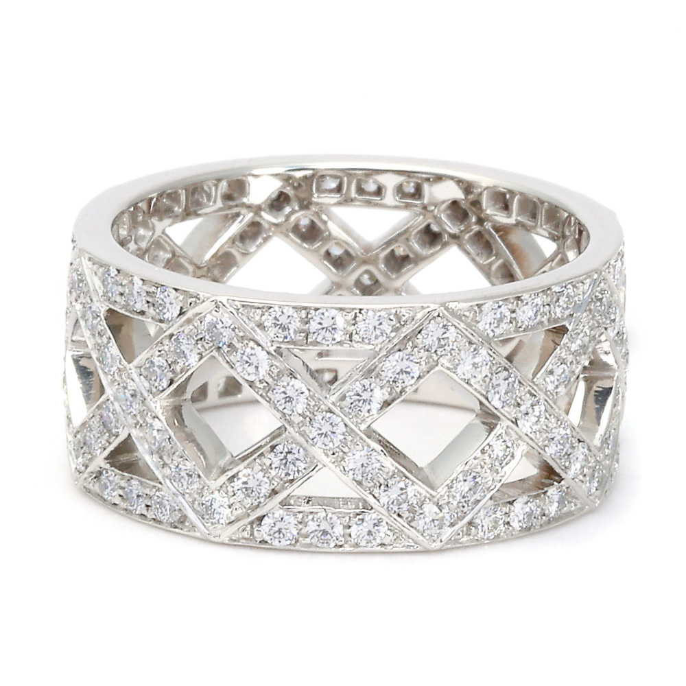 Tiffany & Co. Bladet Ring Platinum Diamond