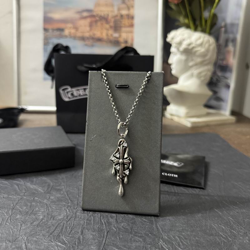 クロムハーツ ネックレスChrome Hearts コピーサークルクロス レトロ＆ゴシック 流行リーダー向け