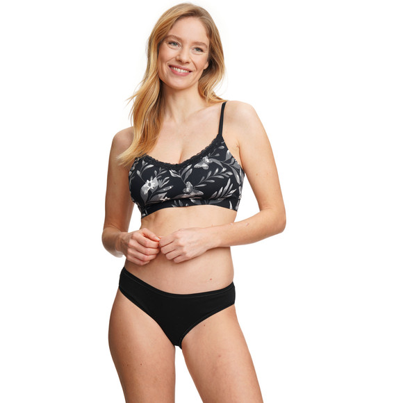 Gina Benotti Damen Bustier mit floralem Print