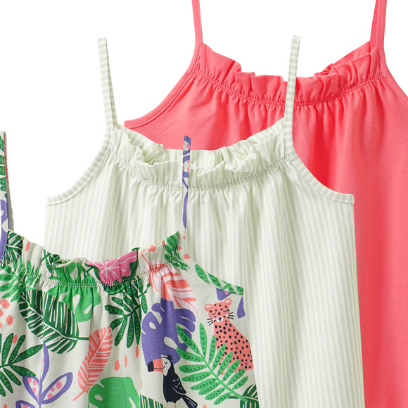 Famy 3 Mädchen Tops im Set