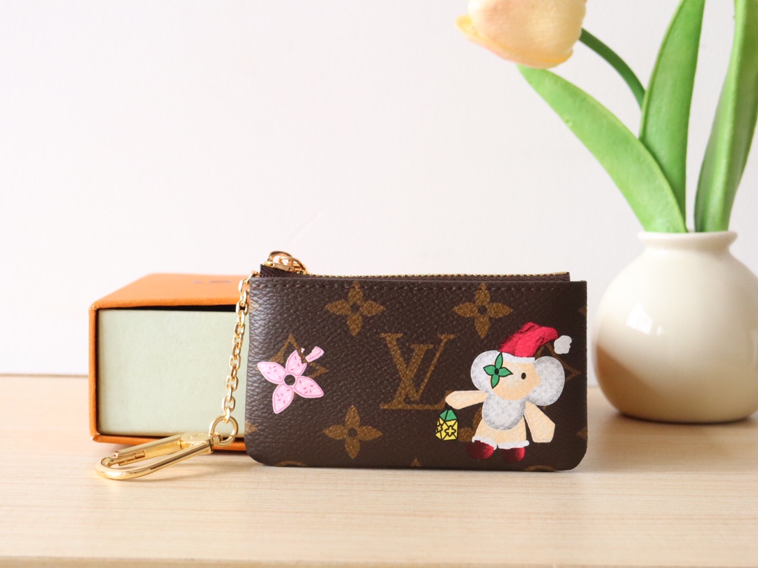 LV Charms Candy Factory Monogram Vivienne wallet card colder - cnluxepick