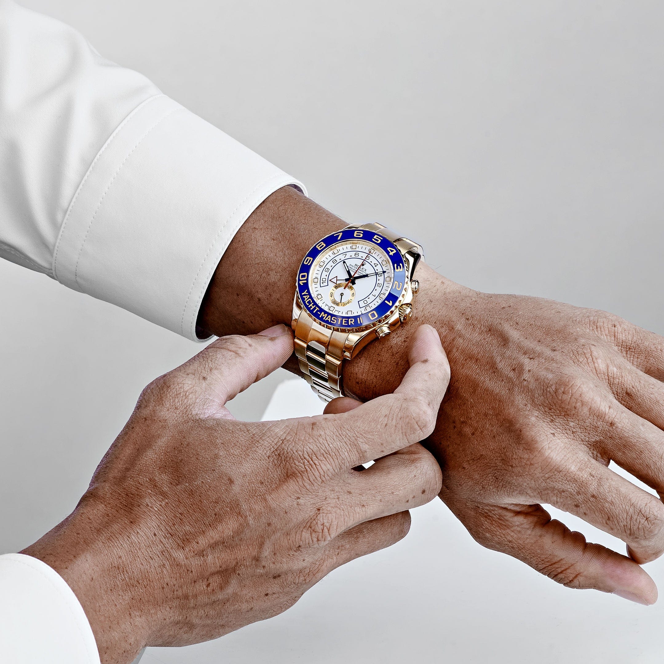 Rolex Yacht-Master II 116688 Yellow Gold White Dial (2022)
