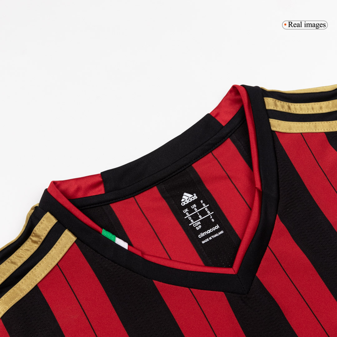 Retro Soccer Jersey AC Milan Home Long Sleeve 2013/14