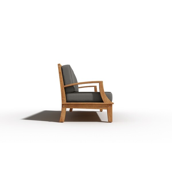 Eliane Teak Sofa with Sunbrella Cushion