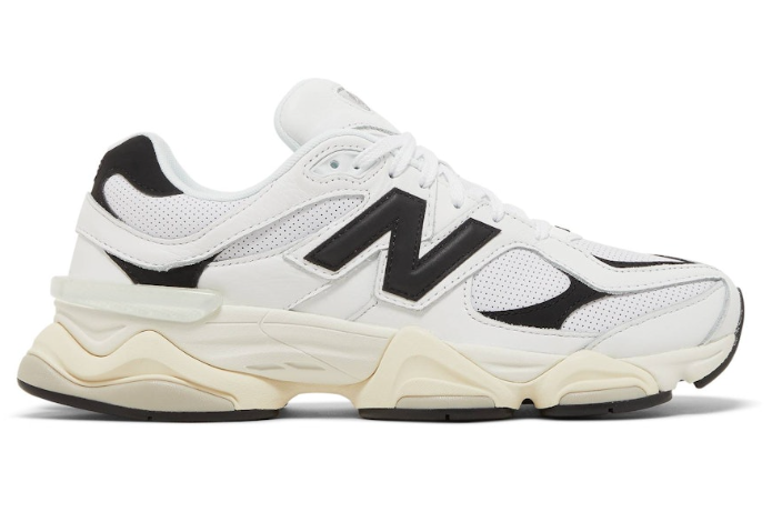 New Balance 9060 White Black U9060AAB Casual Running Sneakers