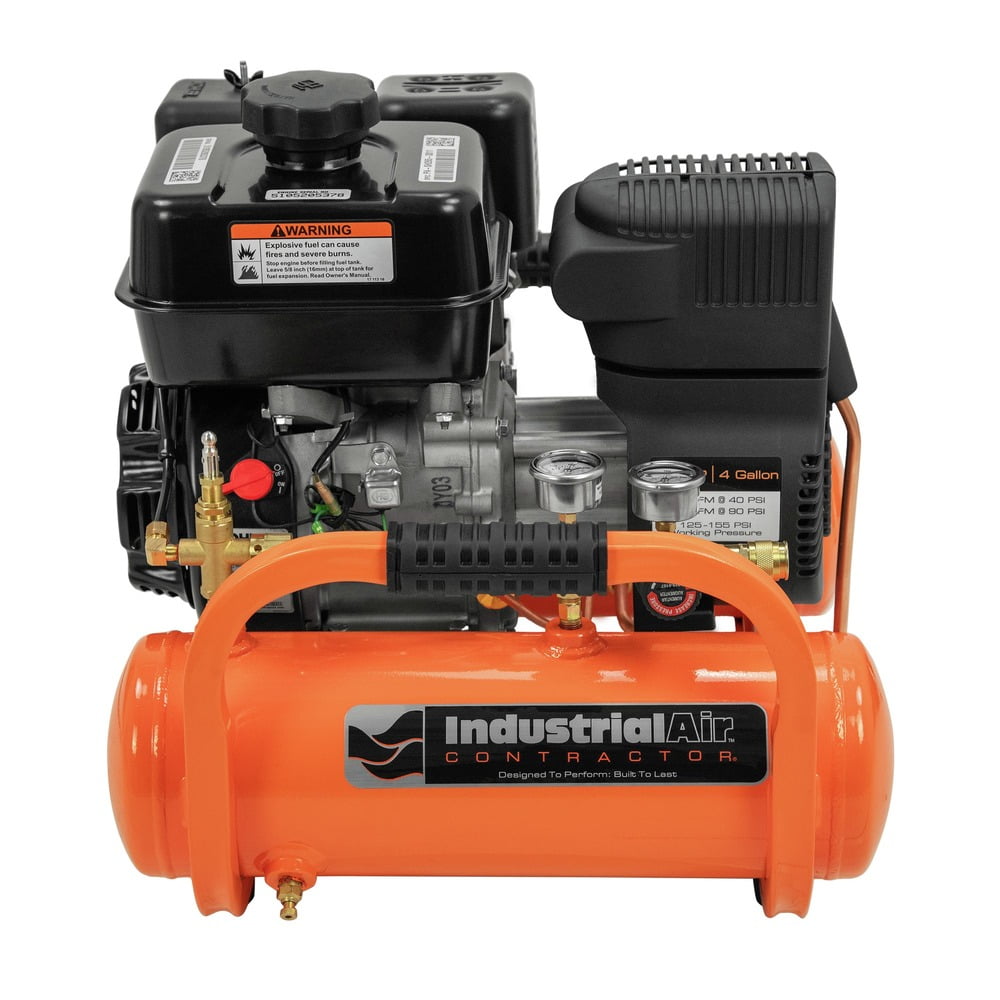 Industrial Air CTA6590412 6.5 HP 4 Gallon Oil-Free Portable Air Compressor