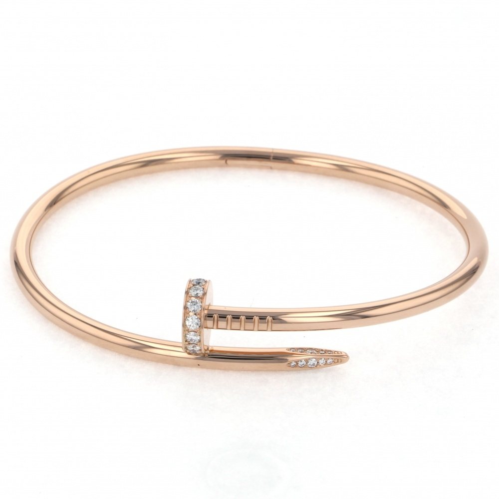 Cartier Juste un Clou #19 Bracelet 18K Rose Gold Diamond