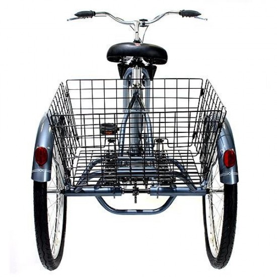 24″ Meridian Tricycle, Grey