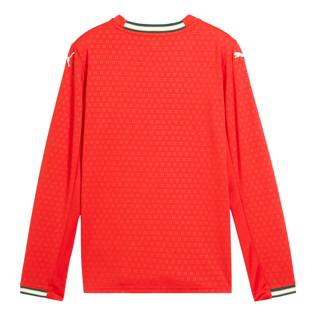 Portugal Home Long Sleeve Jersey 2025
