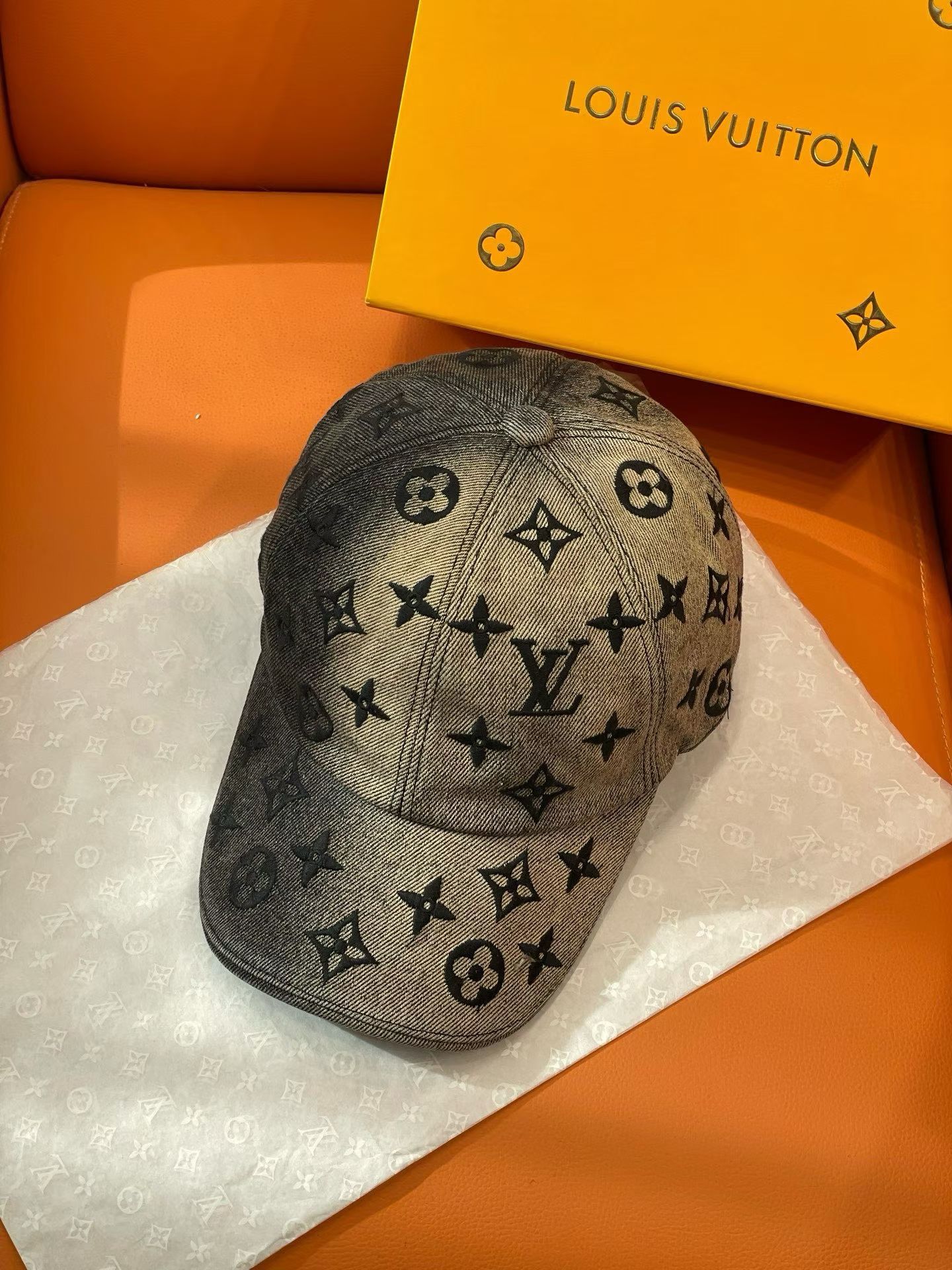 Louis Vuitton LV REMIX グラデーションデニム モノグラム×グラデーション ルイヴィトン キャップ スーパーコピー