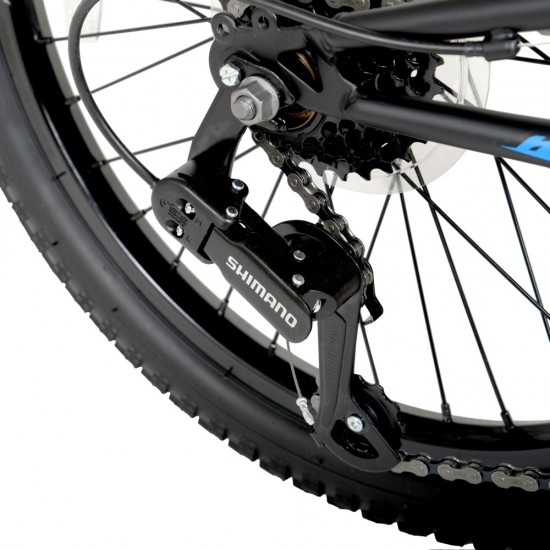 20″ Shocker Kids Mountain Bike, Black