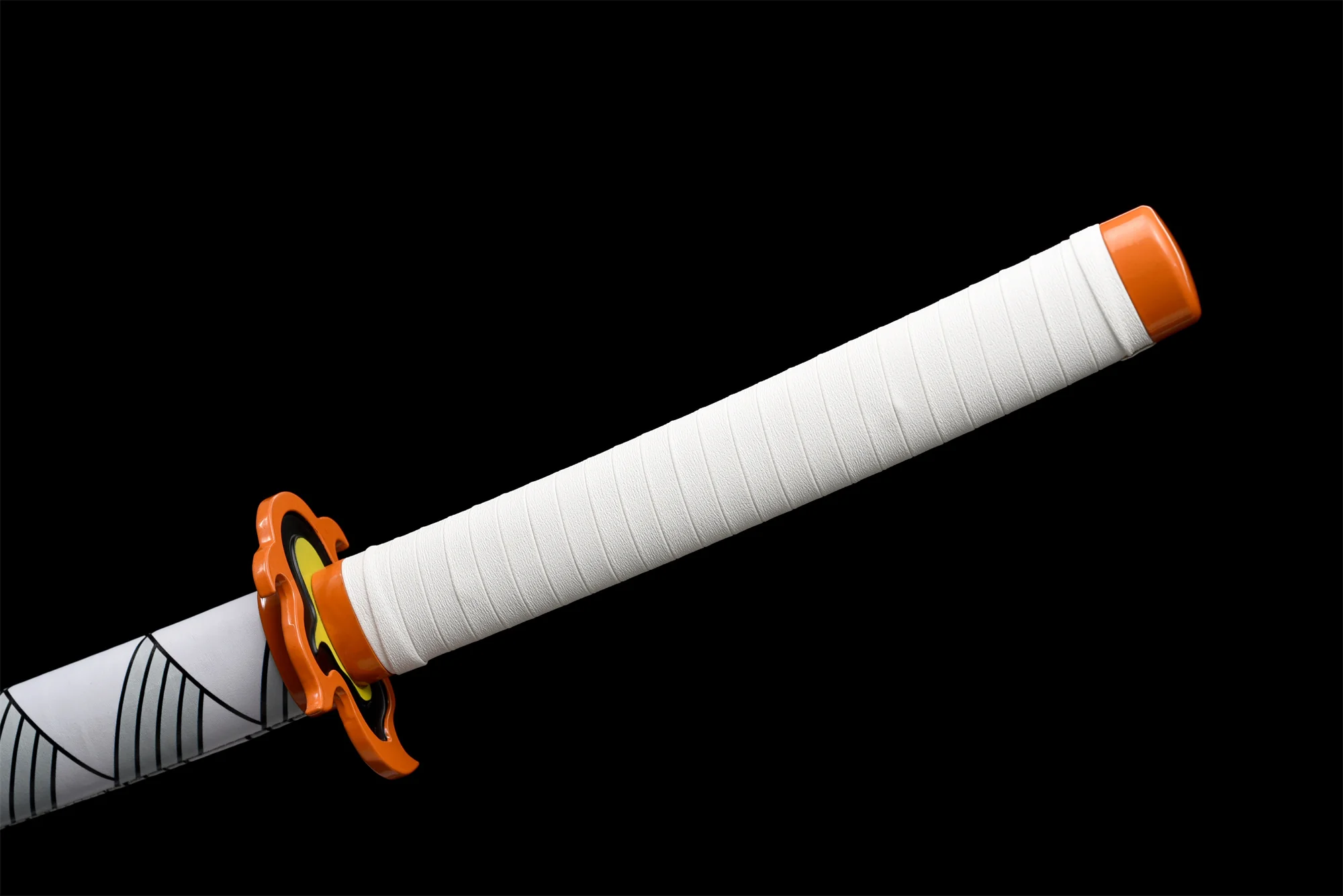 Rengoku Katana – T10 Clay Tempered, Real Hamon, Full Tang