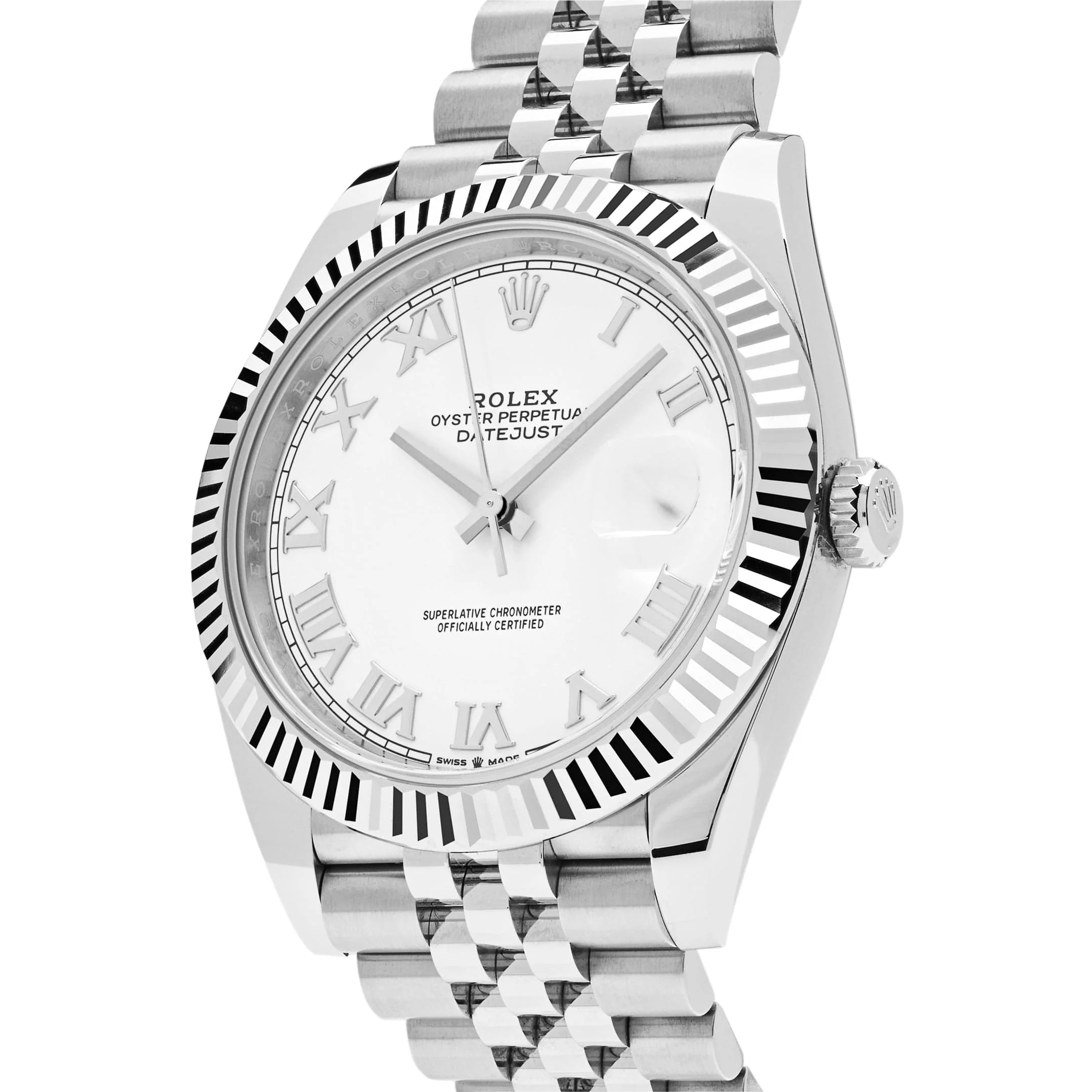 Rolex Datejust 41 126334 Stainless Steel White Roman Numerals Dial Jubilee (2020)
