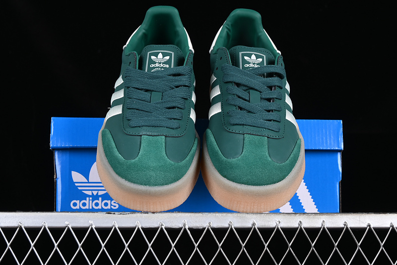 Adidas Samba Vegan White/Green/Brown IF1835