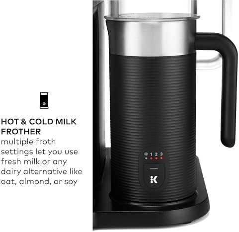 SMART Single Serve K-Cup Pod Coffee Maker, Black