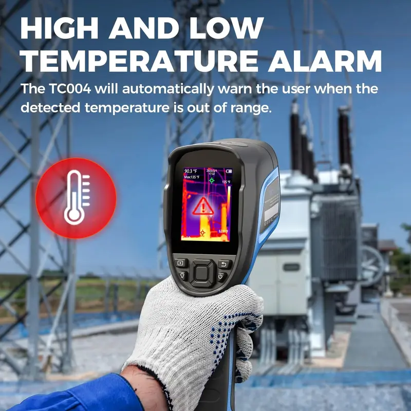 TOPDON TH300 Thermal Imaging Camera – 256×192 IR Resolution, Handheld Diagnostic Tool