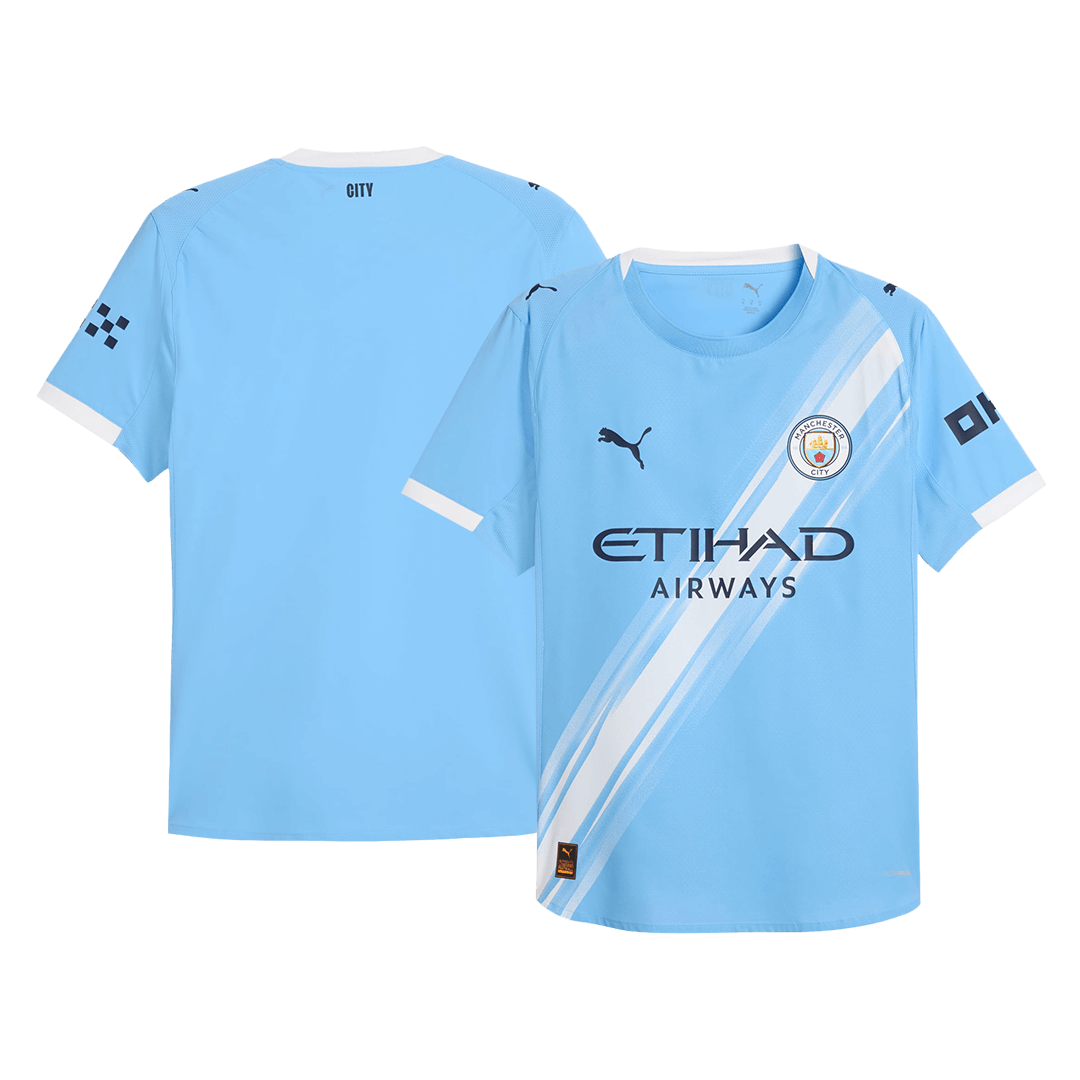 Manchester City Home Player Version Jersey 2025/26