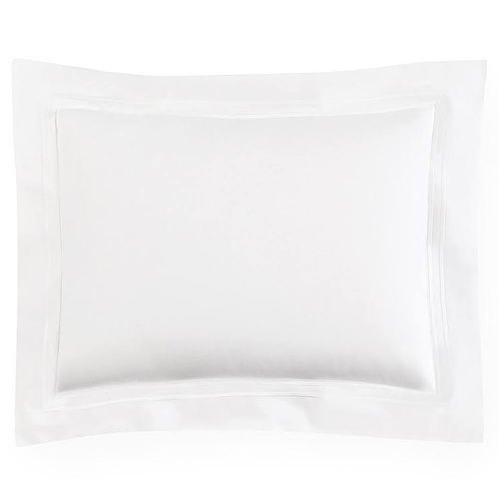Sferra Grande Hotel Euro Sham - White/White