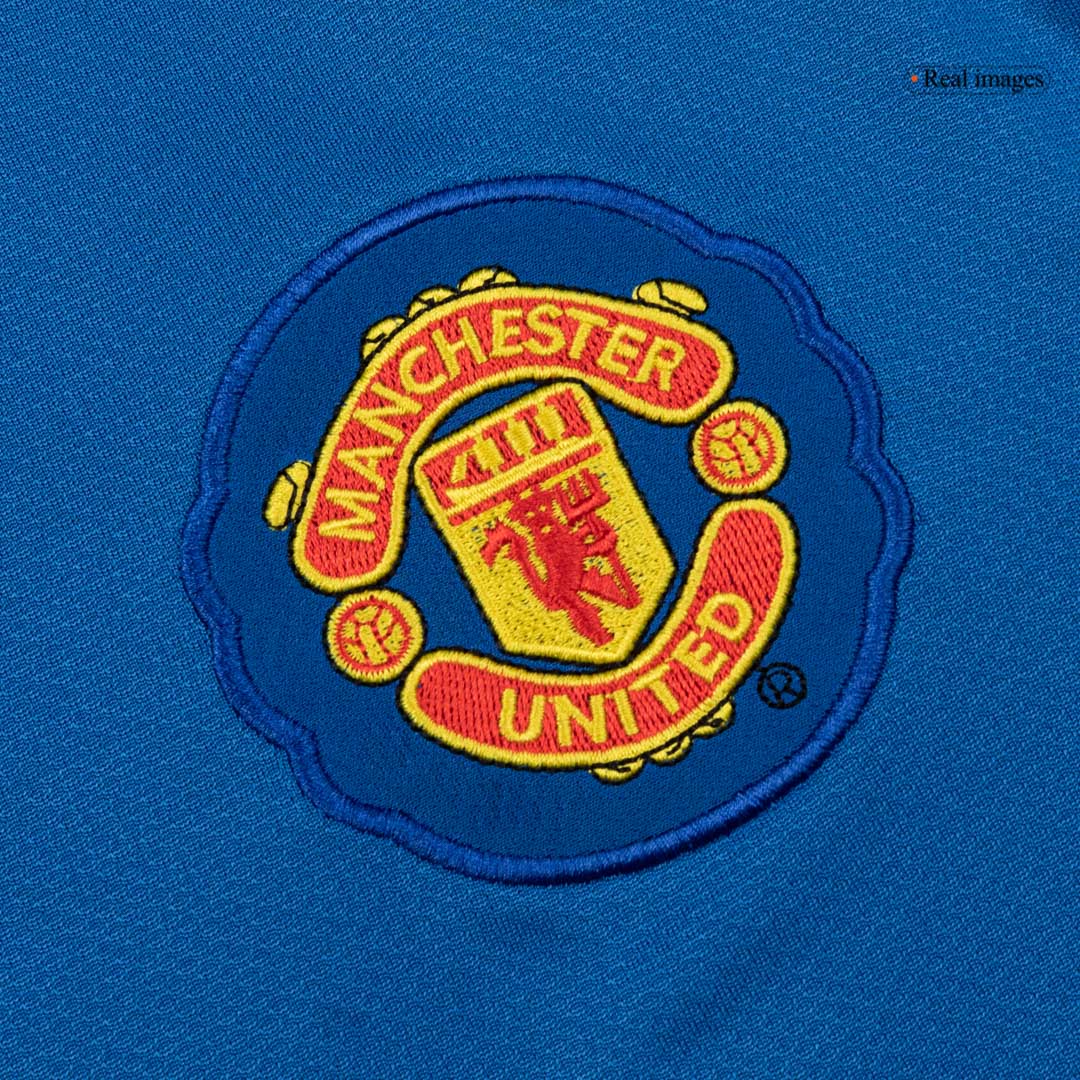 Retro Soccer Jersey Manchester United Third Away Long Sleeve 2008/09