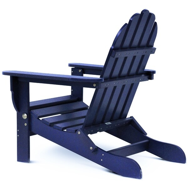 Nelson Recycled Plastic Folding Adirondack Chair by Havenside Home