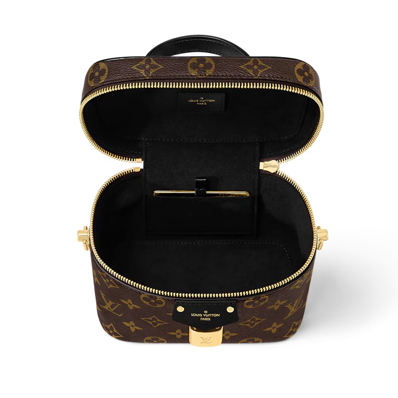 Louis Vuitton Monogram Vanity PM Shoulder Bag - Dark Brown
