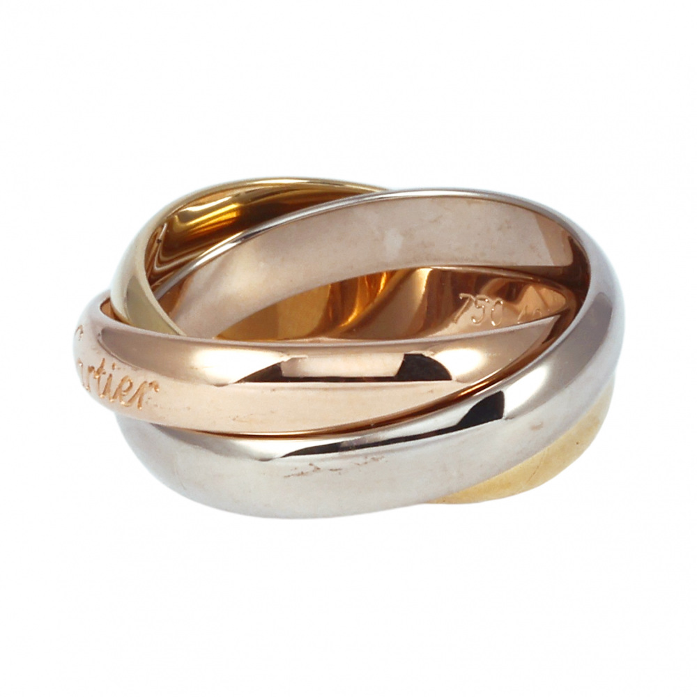 Cartier Trinity Snoe Ring Tri-Gold