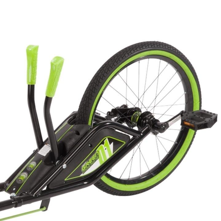 huffy-green-machine-rt-20-Inch 3-Wheel Tricycle in Green and Black