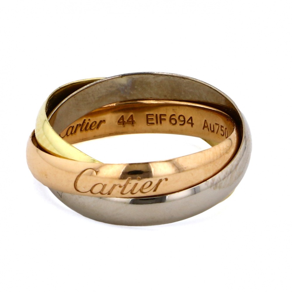 Cartier Trinity Ring 18K Yellow Gold