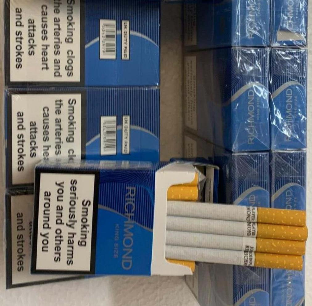 RichMond Blue 20s Cigarettes x 10 Packs /1 Carton