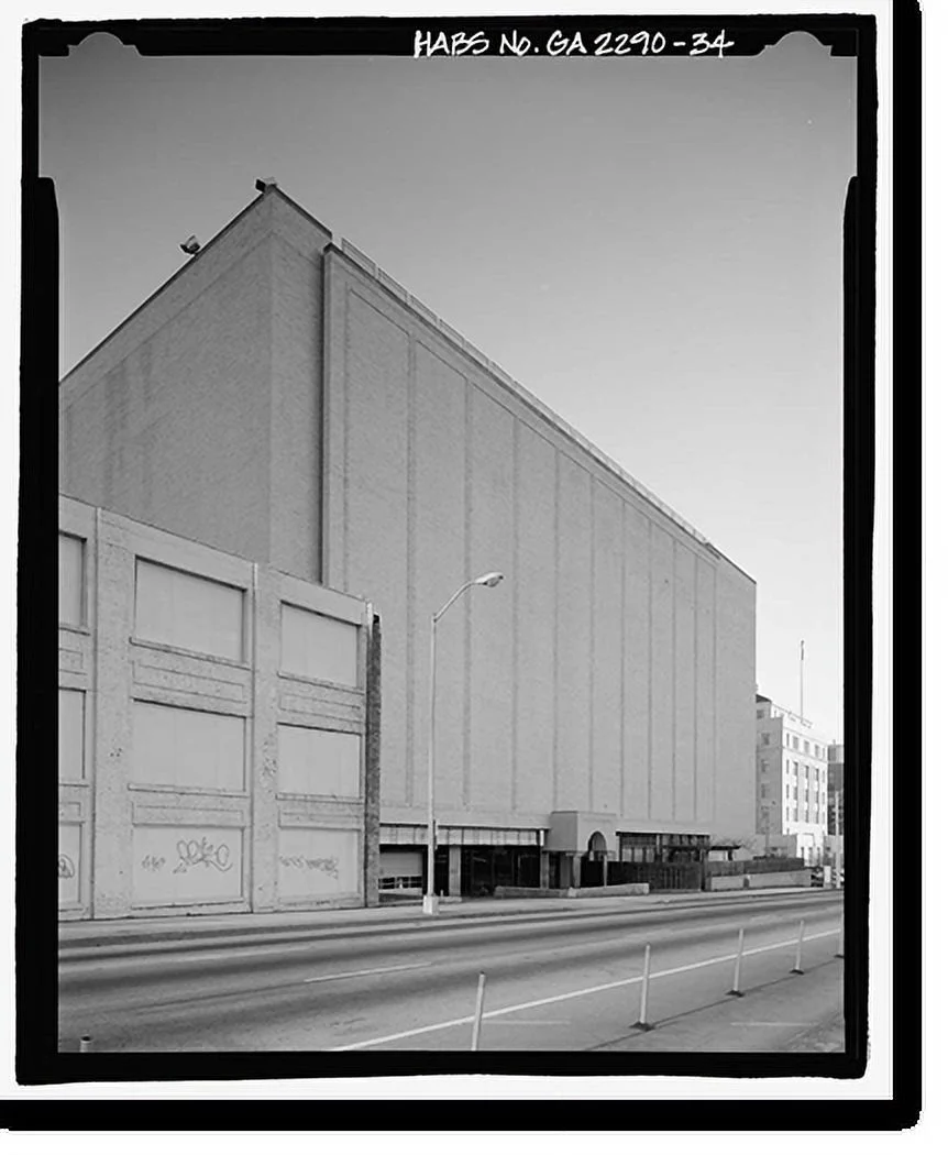 Historic Framed Print, Rich's Downtown Department Store, 45 Broad Street, Atlanta, Fulton County, GA - 34, 17-7/8