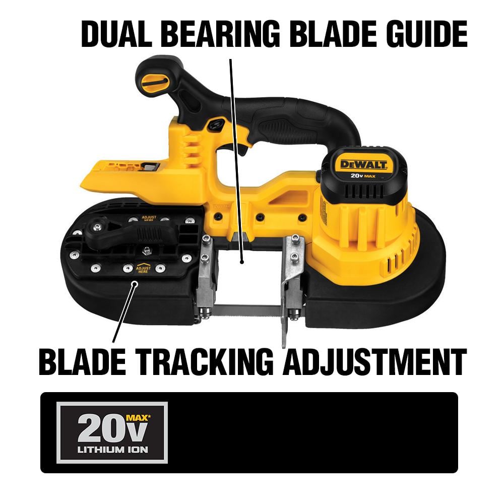 DEWALT 20V MAX Cordless Band Saw DCS371B