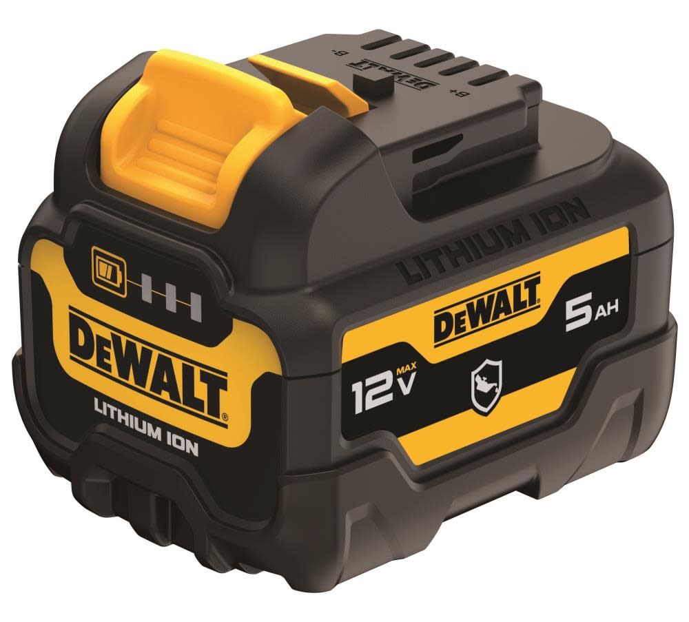 DEWALT 12V MAX 5Ah Battery Oil Resistant