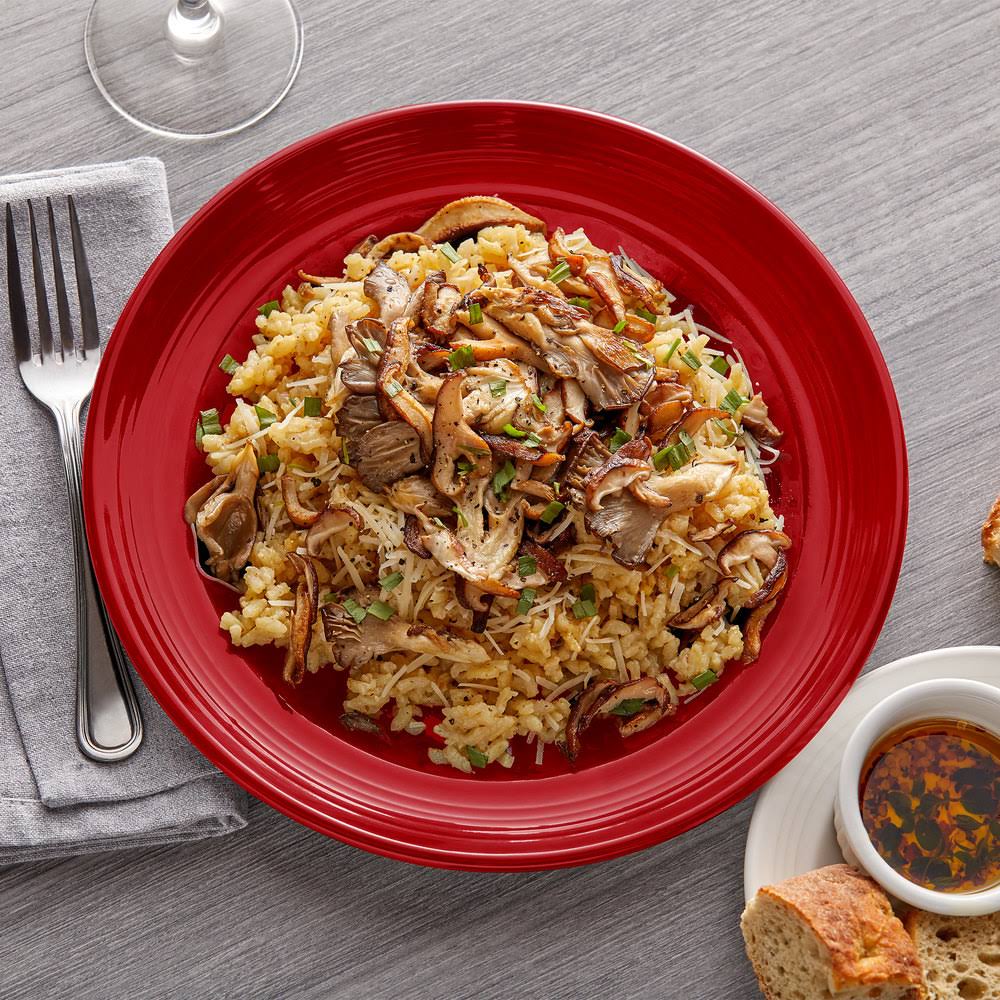 Tuxton China CQA-104 10.5 inch Plate - Red