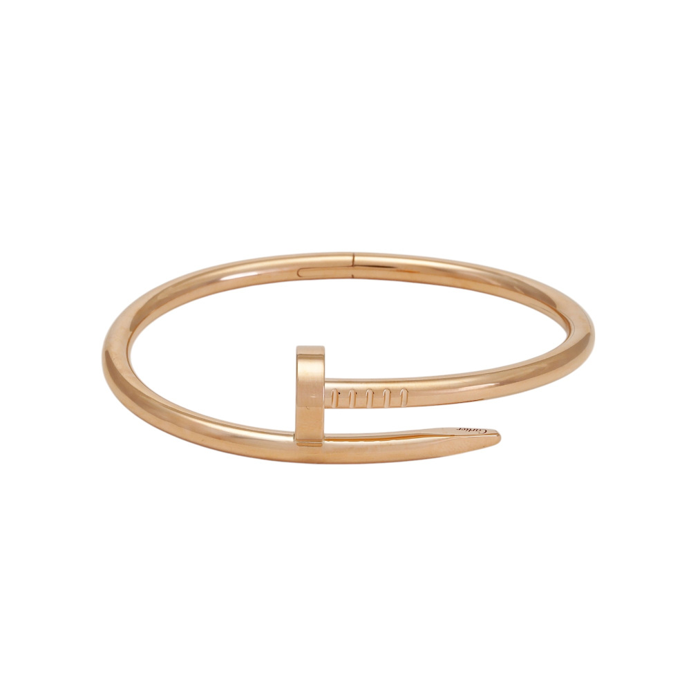 Cartier Juste un Clou Classic Model Bracelet 18K Rose Gold B6048100