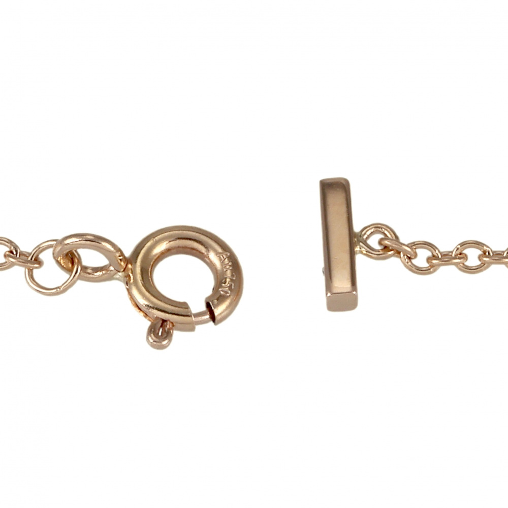Tiffany & Co. Tiffany T Smile Bracelet 18K Rose Gold Diamond 62994576
