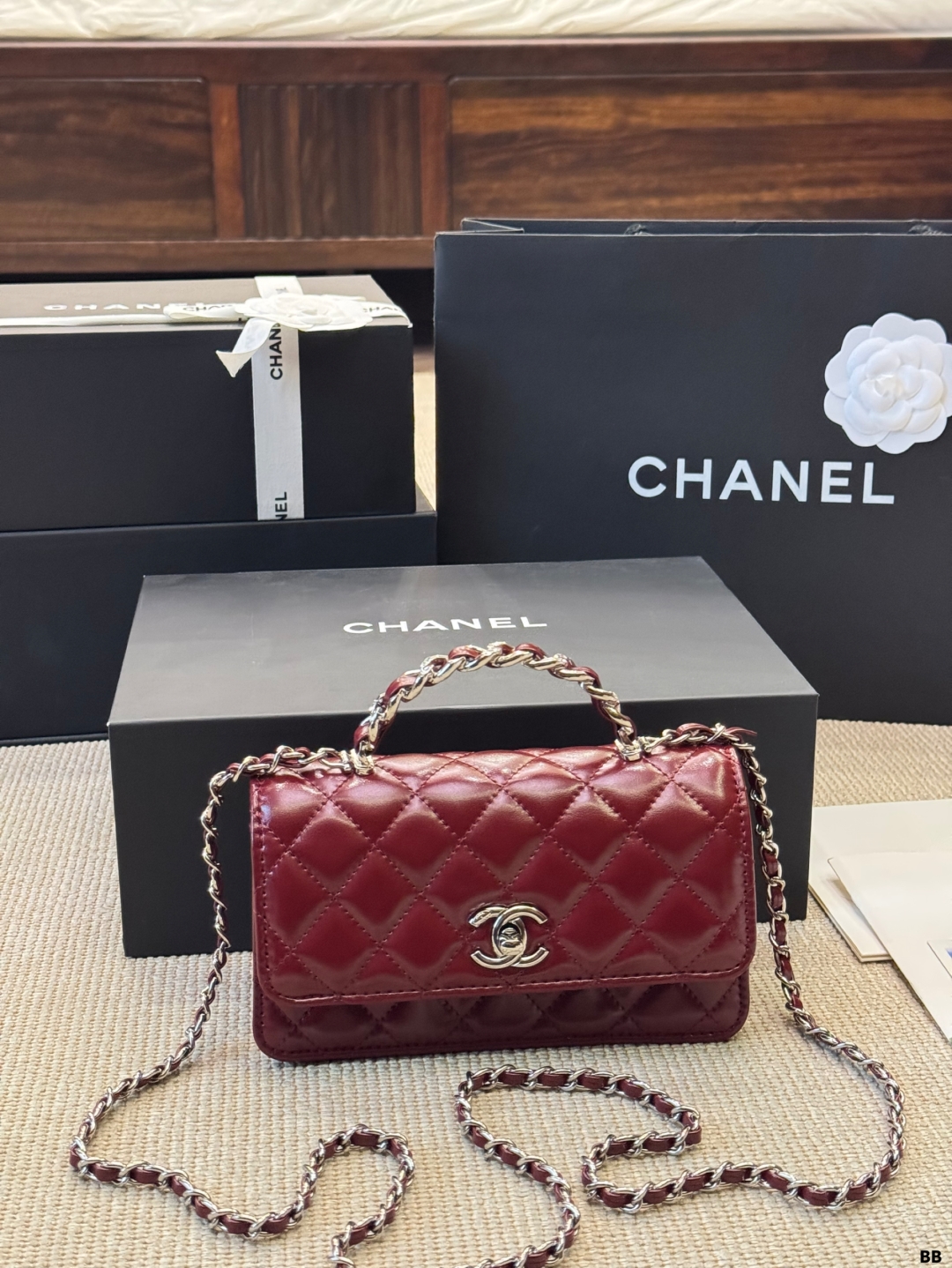 Chanel 23k Rhinestone Accordion Bag - cnluxepick