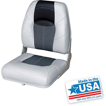 Wise Blast-Off Tour Series High-Back Folding Boat Seat