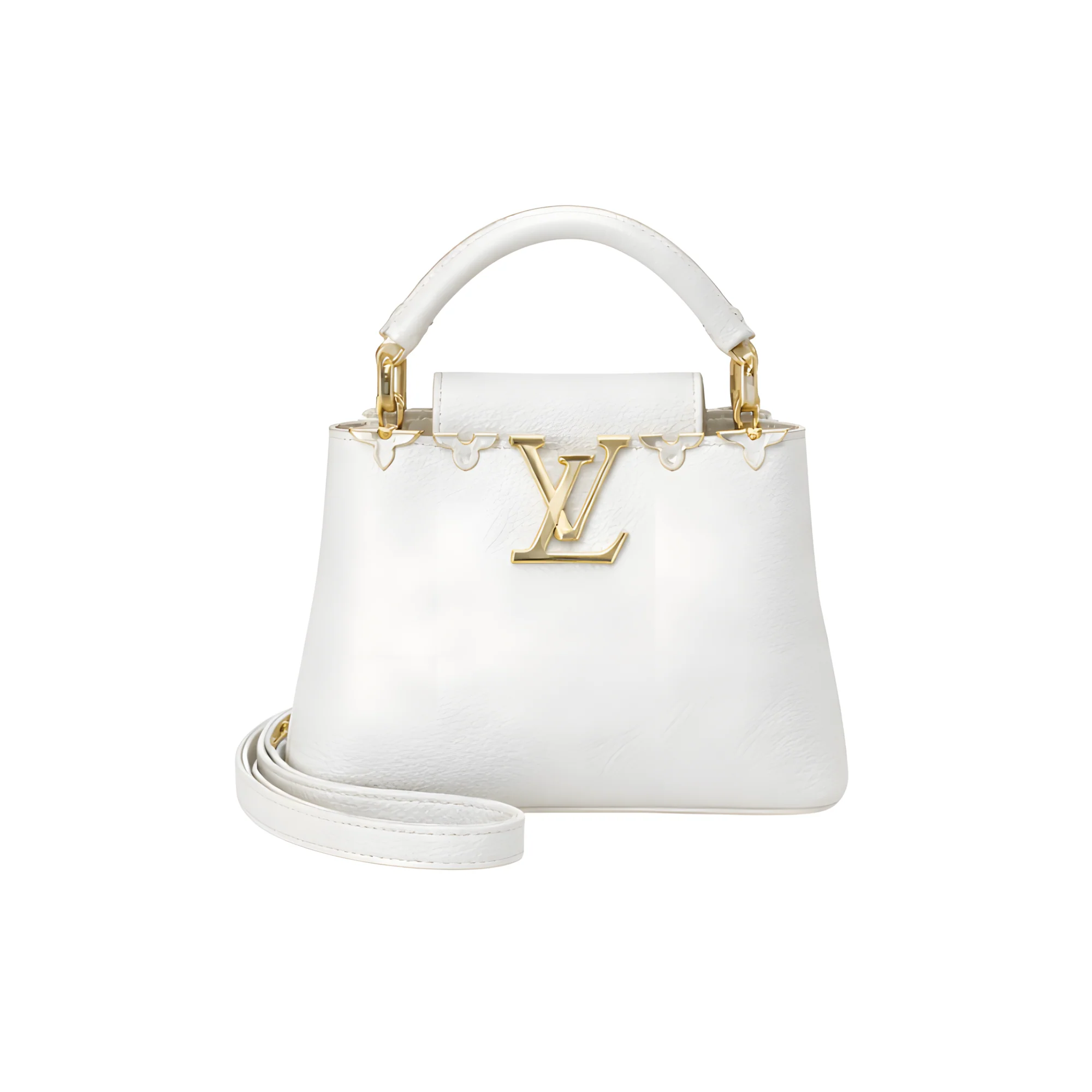 Louis Vuitton Bag | Ćapucines Taurillon White