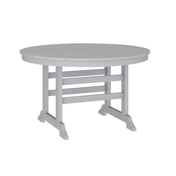 Commercial All Weather Adirondack Table and 4 Chairs with Cupholders