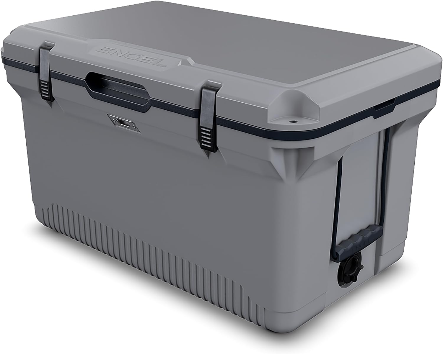 60 QT Ultra-Light Injection Molded Cooler - Ice Chest Keeps Ice up to 7 Days - Large Cooler Includes Wire Basket, Divider and Built-in Bottle Opener
