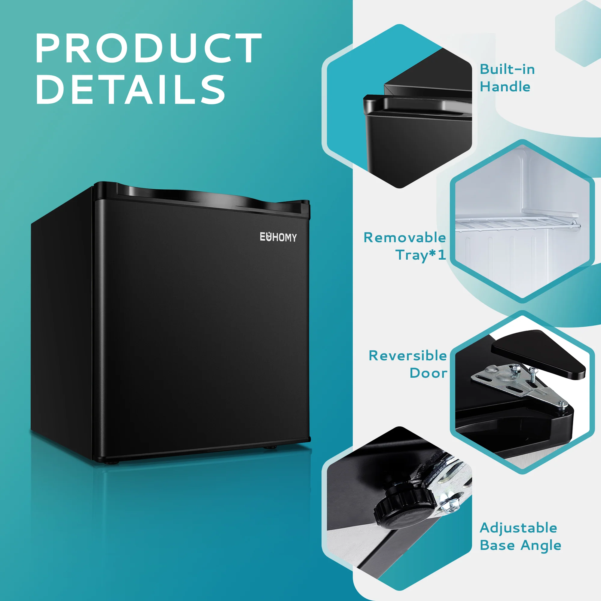 Compact Mini Freezer, Upright freezer Rapid Cooling
