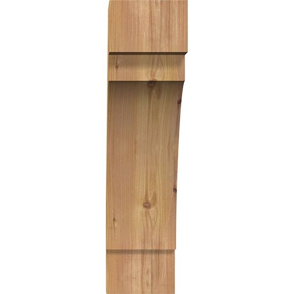 6x22W x 18x22D x 24x22H Merced Rough Sawn Brace, Western Red Cedar