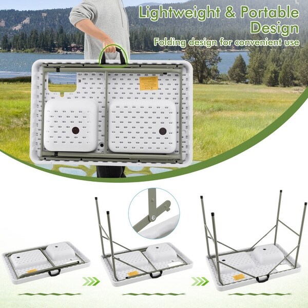 Fish Cleaning Table with 2 Sinks and 360�� Rotatable Fauce