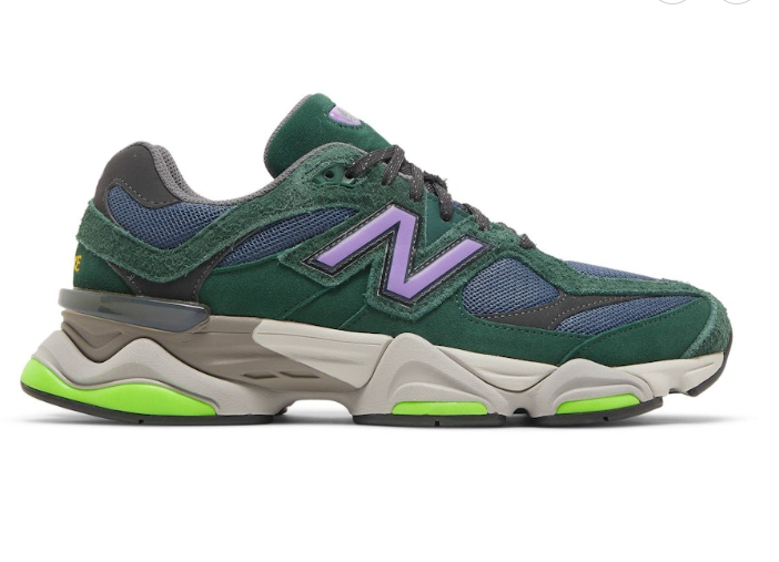 New Balance 9060 Green Purple U9060GRE Casual Running Sneakers
