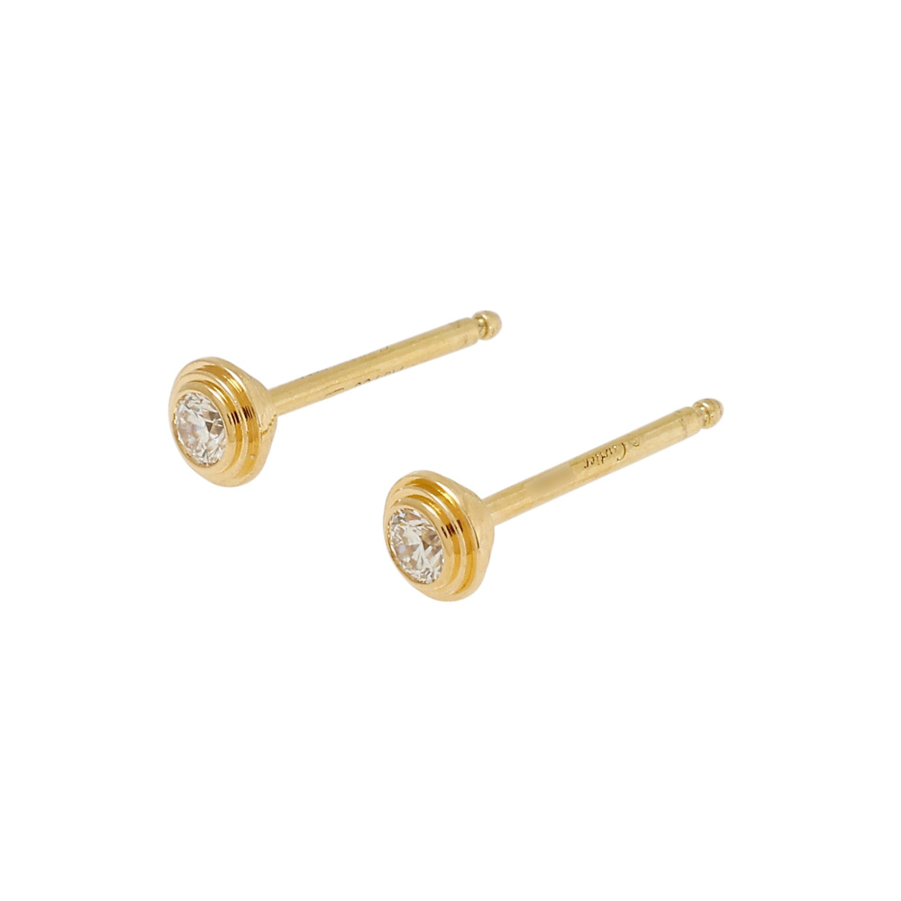 Cartier Damour (diamant Leger) Xs Online Exclusive Earrings 18K Yellow Gold B8301215