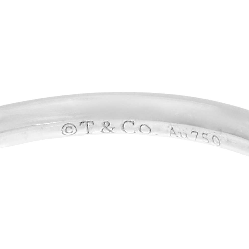 Tiffany & Co. Tiffany T Wire Ring 18K White Gold Diamond 60147226